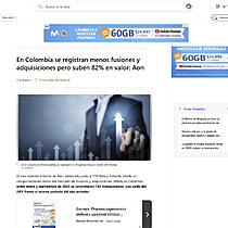 En Colombia se registran menos fusiones y adquisiciones pero suben 82% en valor: Aon